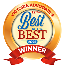 Victoria Advocate's | 12th Annual | Best of the Best | 2022 | Winner